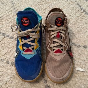 Nike Space Jam x LeBron 18 Low EP 'Wile E. x Roadrunner' size big kid 7
